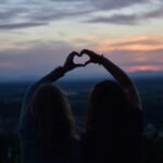 women, friends, love