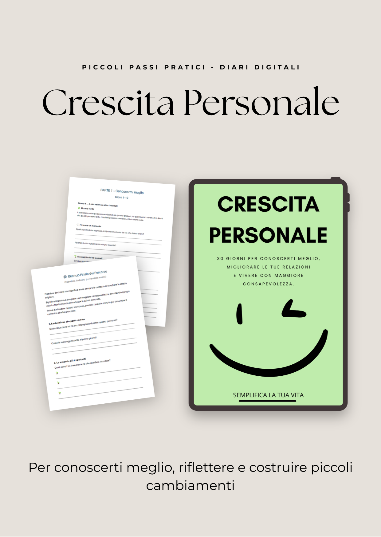 Crescita Personale – Workbook Pratico per Conoscere e Rafforzare Te Stesso