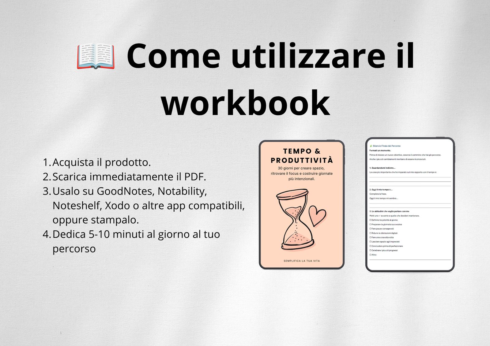 Produttività + Focus – Bundle 2 Workbook per Organizzare il Tempo e Concentrarti - immagine 11
