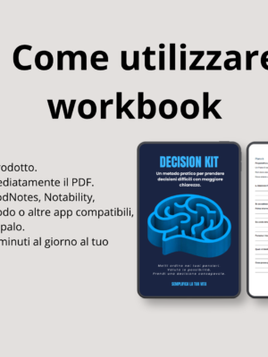 Decision Kit – Uno strumento pratico per prendere decisioni - immagine 12
