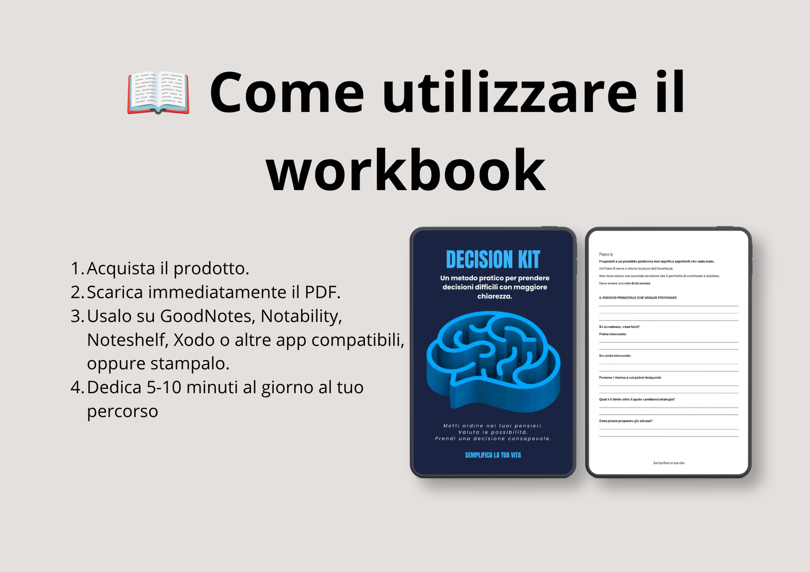 Decision Kit – Uno strumento pratico per prendere decisioni - immagine 12