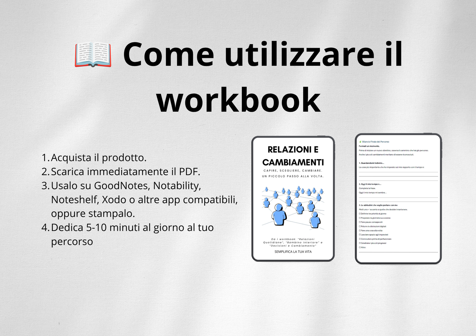 Relazioni + Cambiamenti – Bundle 2 Workbook per Migliorare le Relazioni e Affrontare il Cambiamento - immagine 13