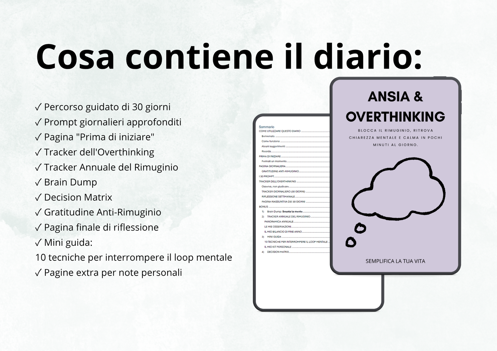Ansia e Overthinking – Workbook Pratico per Fermare il Rimuginio e Ritrovare Chiarezza - immagine 3