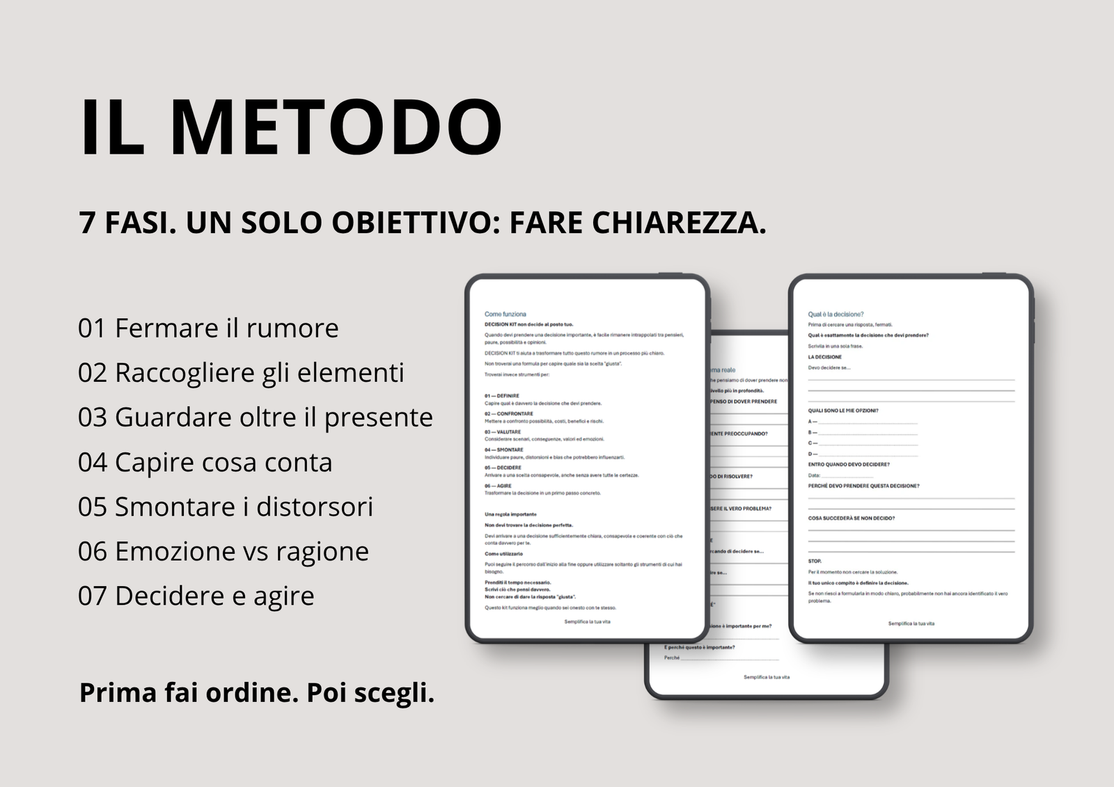 Decision Kit – Uno strumento pratico per prendere decisioni - immagine 4