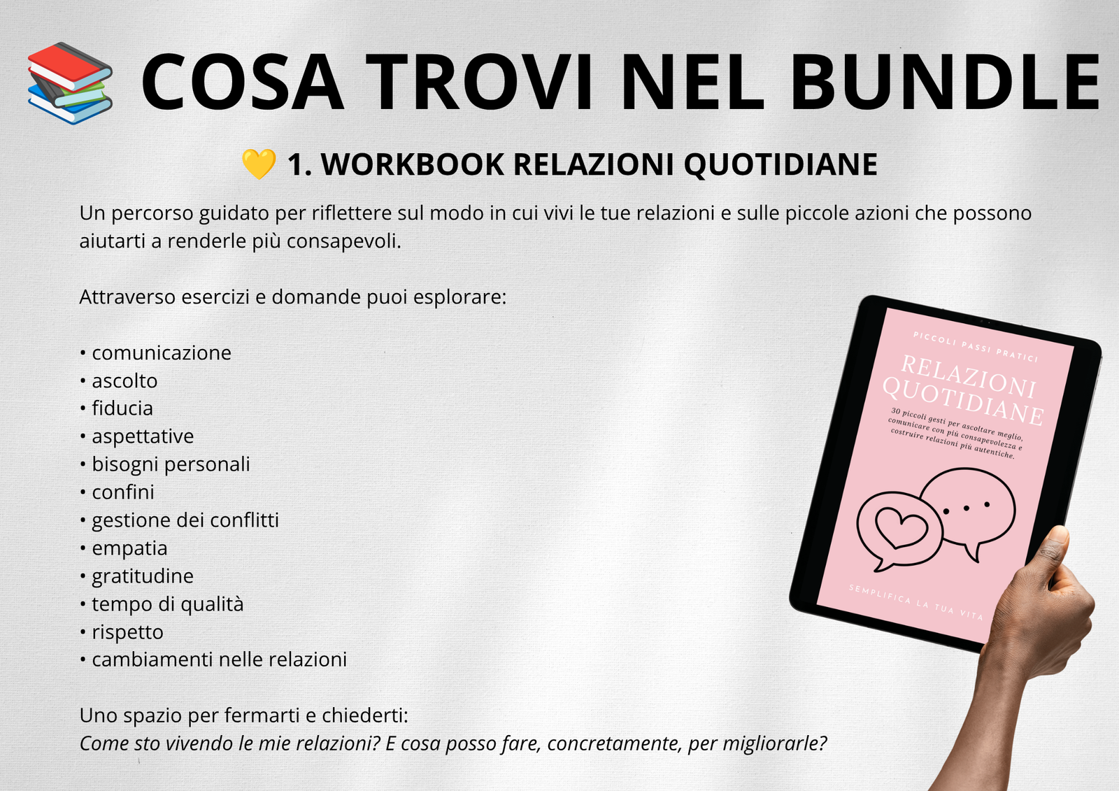 Relazioni + Cambiamenti – Bundle 2 Workbook per Migliorare le Relazioni e Affrontare il Cambiamento - immagine 5