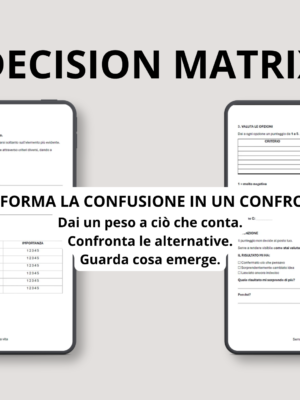 Decision Kit – Uno strumento pratico per prendere decisioni - immagine 6