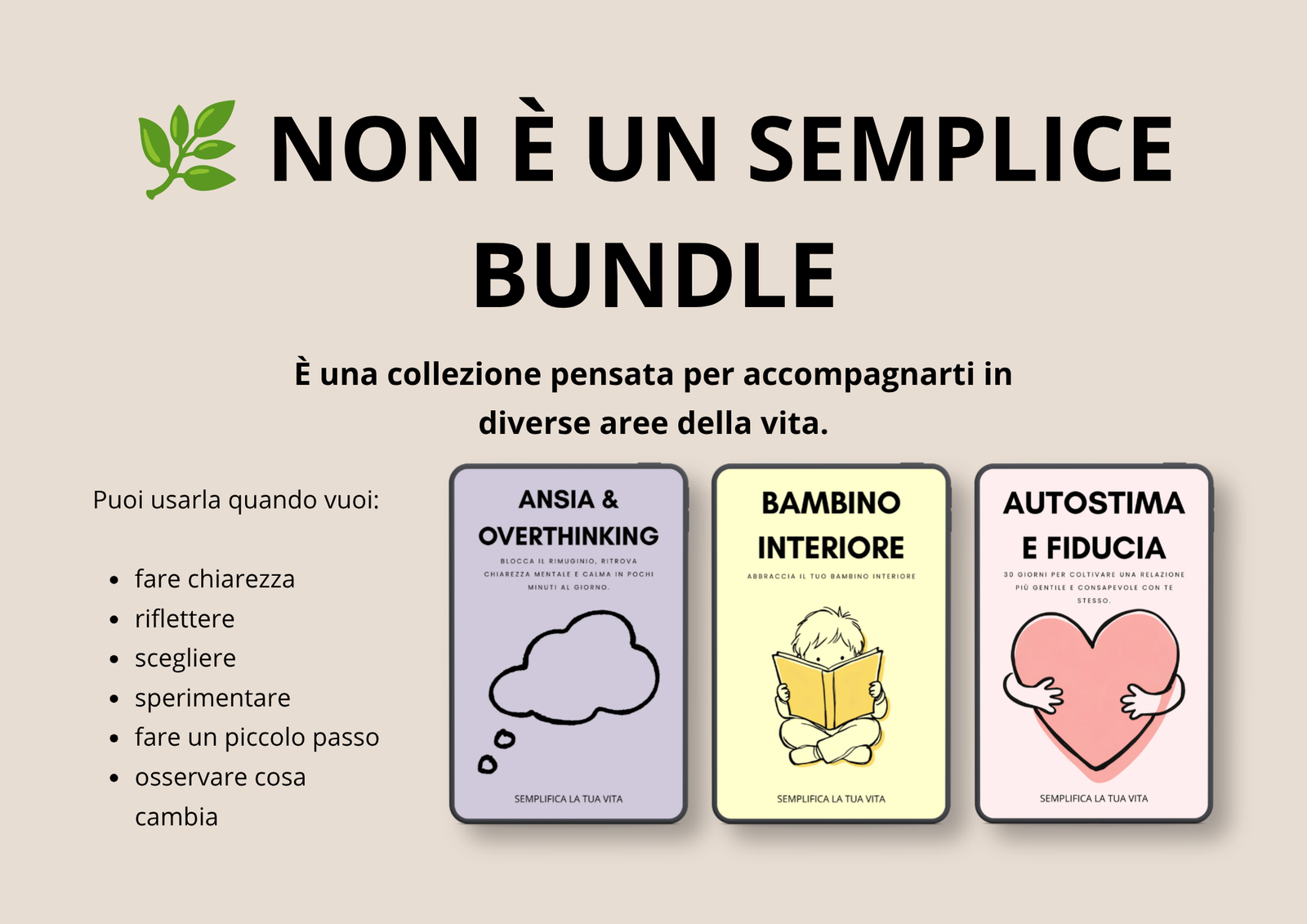 Piccoli Passi Pratici – Bundle Completo 8 Workbook per la Crescita Personale - immagine 5