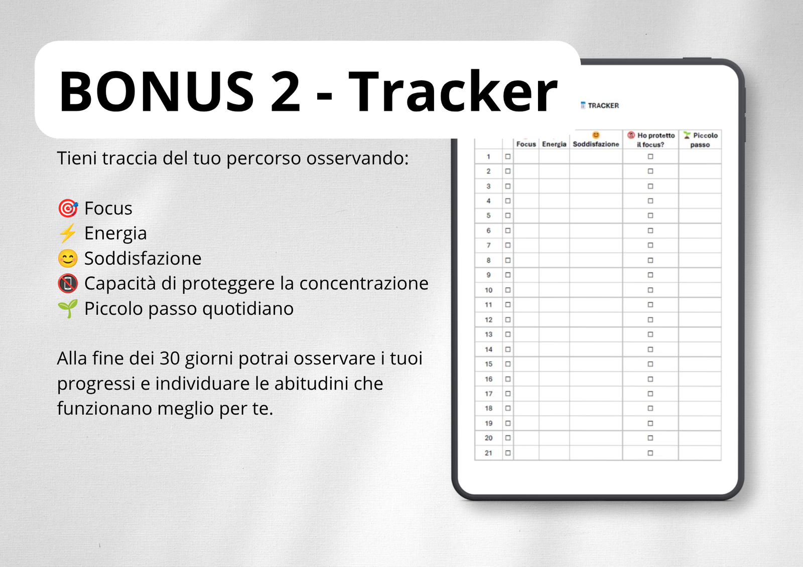 Produttività + Focus – Bundle 2 Workbook per Organizzare il Tempo e Concentrarti - immagine 8